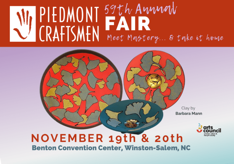 59th Annual Piedmont Craftsmen Fair Piedmont Craftsmen